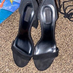 Black heels